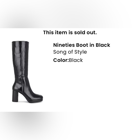 Song of Style Nineties Boot (REVOLVE) - Picture 1 of 6